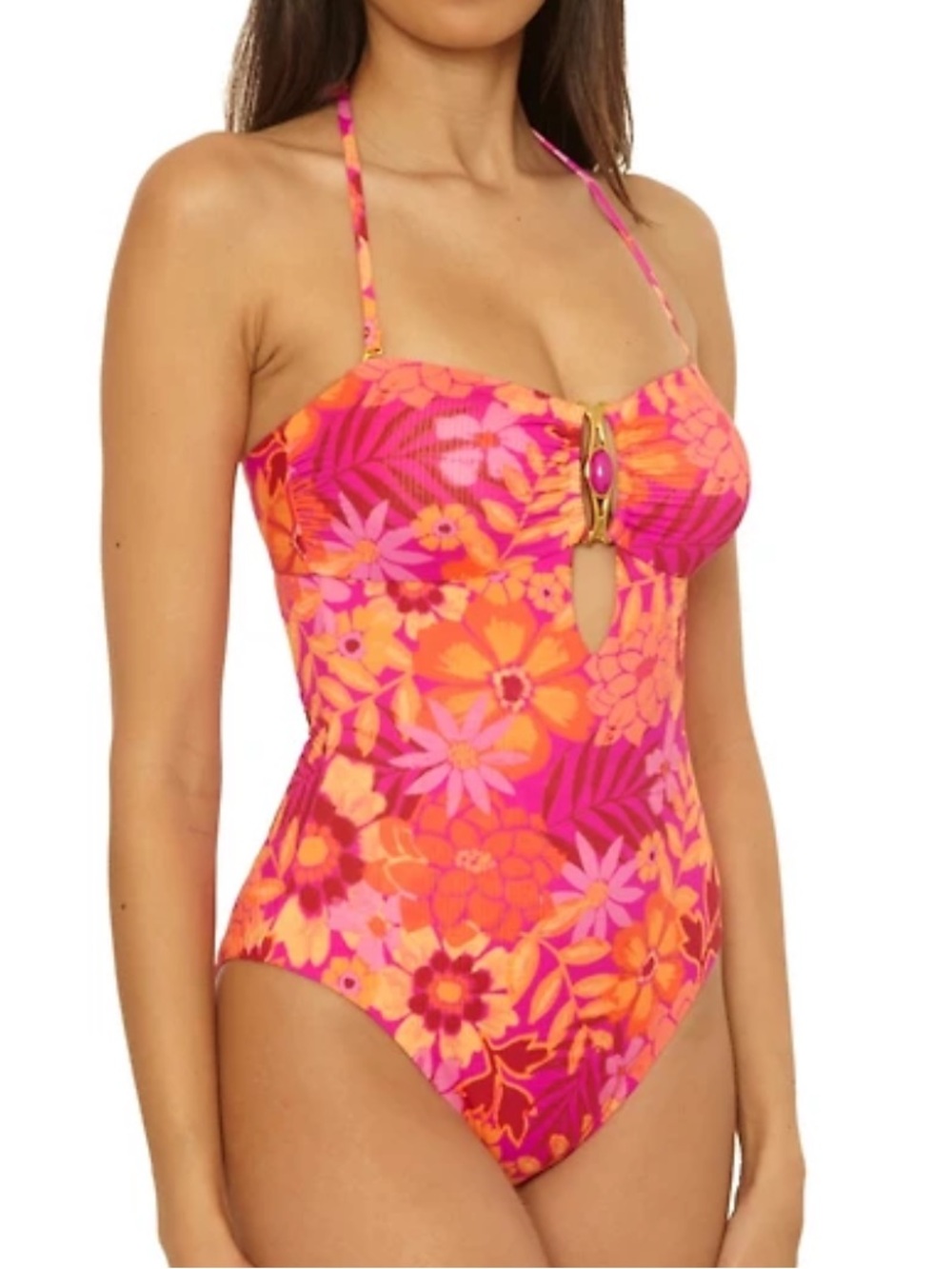 Becca Women's One-Piece Swimsuit size S